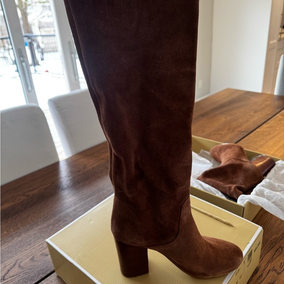 Brown Suede Ankle Boots Never Worn! - Picture 4 of 5